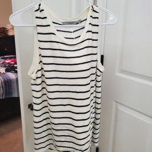 Athleta Striped Sleeveless Top